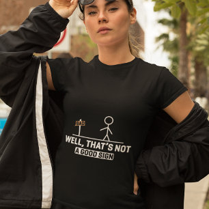 Camiseta Mau Sinal Humor Tee