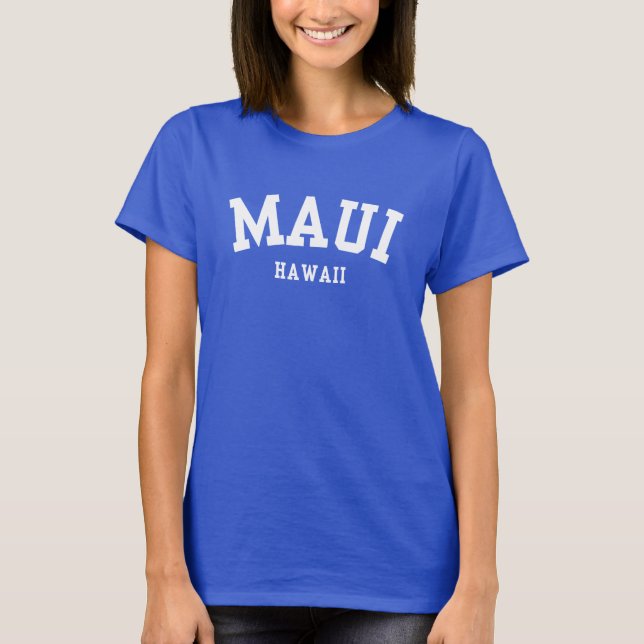 Camiseta MAUI HAWAII (Frente)