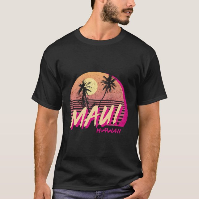 Camiseta Maui Hawaii Beach (Frente)