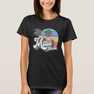 Camiseta Maui Hawaii Hawaii Hawaiian Beach Re, de 70 anos