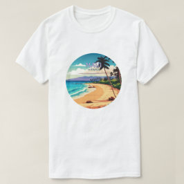 Camiseta Maui Hawaii Kaanapali Beach Vintage Retro
