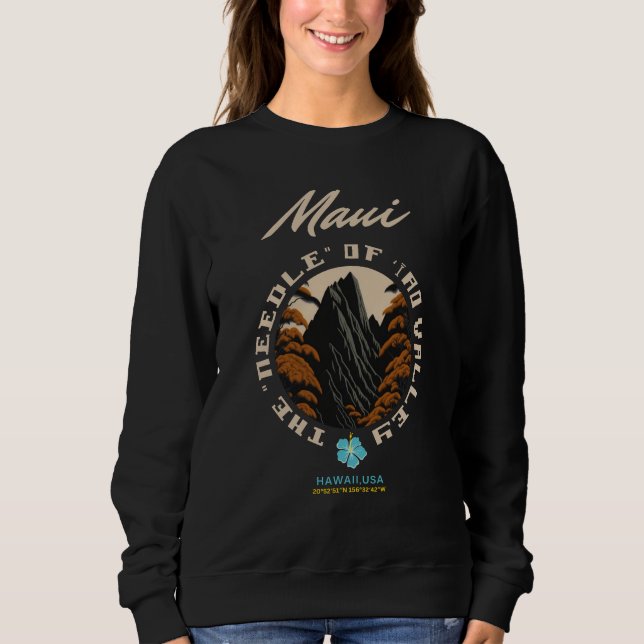 Camiseta Maui, Hawaii Sweatshirt (Frente)