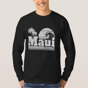 Camiseta Maui Hawaii Vintage Surfer Surf Havaiano