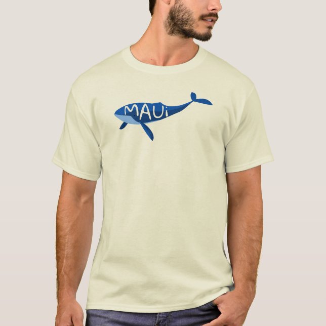 Camiseta Maui Hawaii Whale (Frente)