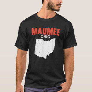Camiseta Maumee Ohio EUA State America Viagem Ohioan