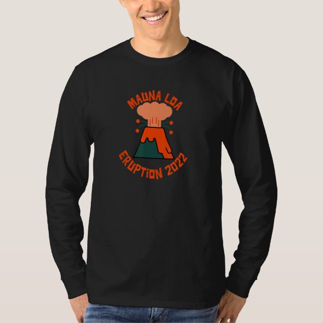 Camiseta Mauna Loa Erupção 2022 (Frente)