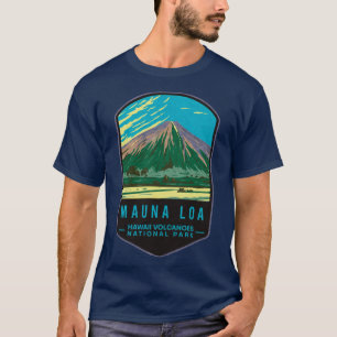 Camiseta Mauna Loa Parque Nacional dos Vulcões do Havaí