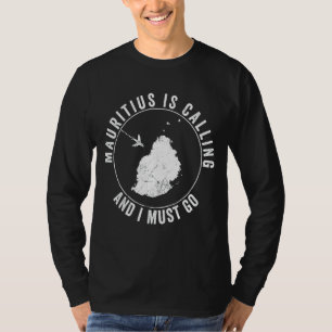 Camiseta Maurícia chama Maurícia Foliday Homesickne