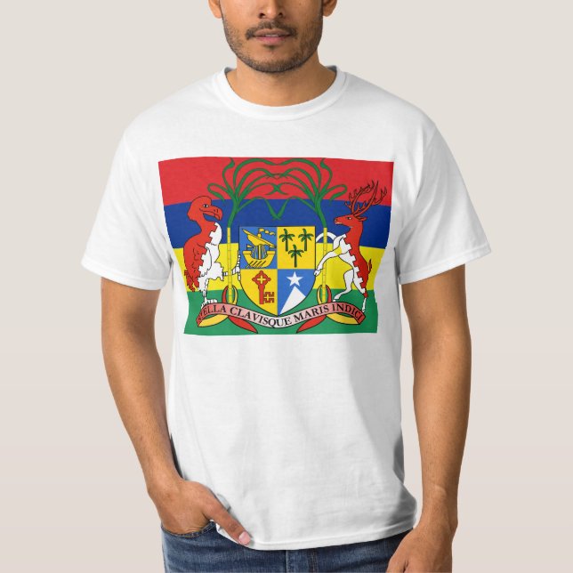 Camiseta Maurícia. Leker de Couler NU (Frente)