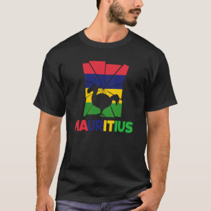 Camiseta Maurícia Maurícia Pavilhão Maurício Silhouet