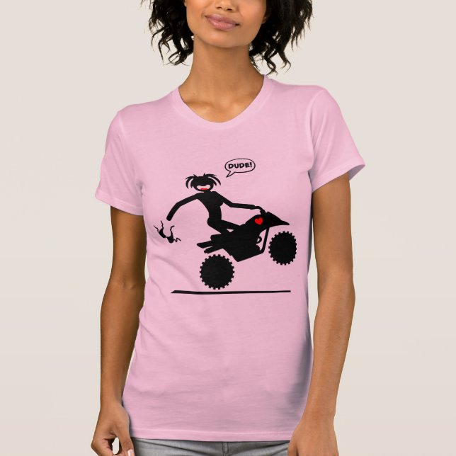 CAMISETA MAUS FUNCIONAMENTOS DE ATV (Frente)