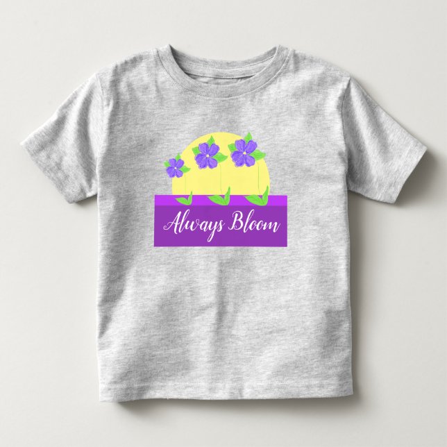 Camiseta Mauve Roxo e Amarelo (Frente)