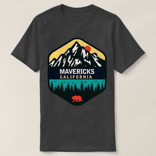 Camiseta Mavericks California TShirt (Frente do Design)