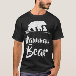 Camiseta Mawmaw Bear Correspondendo às Figuras de Natal da