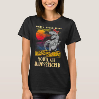 Camiseta Mawmaw Rex Dinossauros Mamãe Saurus