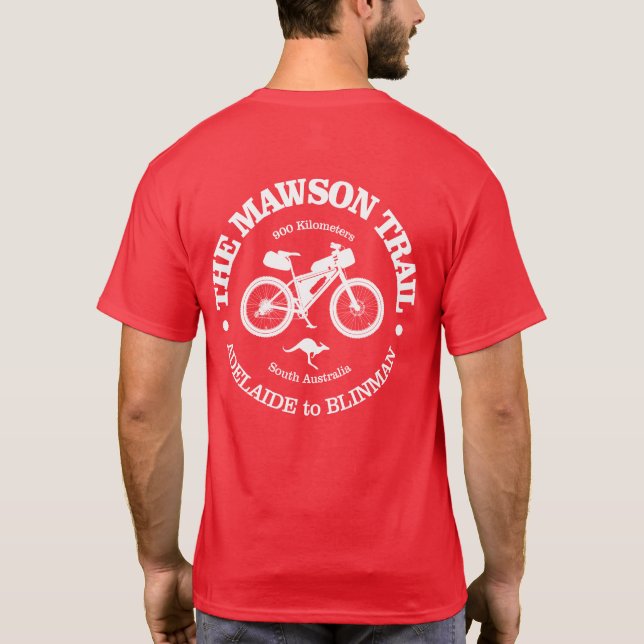 Camiseta Mawson Trail (ciclismo) (Verso)