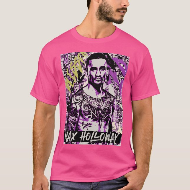 Camiseta Max abençoado Holloway Mma Art (Frente)