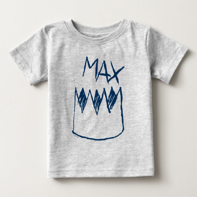 Camiseta Max & Crown Sketch (Frente)