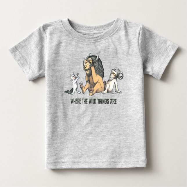 Camiseta Max e as Coisas Selvagens Brincando (Frente)