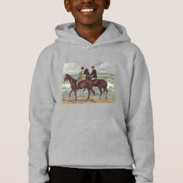 Camiseta Max Liebermann: Dois Cavaleiros na Arte da Praia