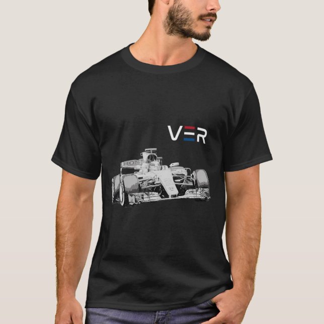 Camiseta Max Verstappen Vintage - F1 2023 (Frente)