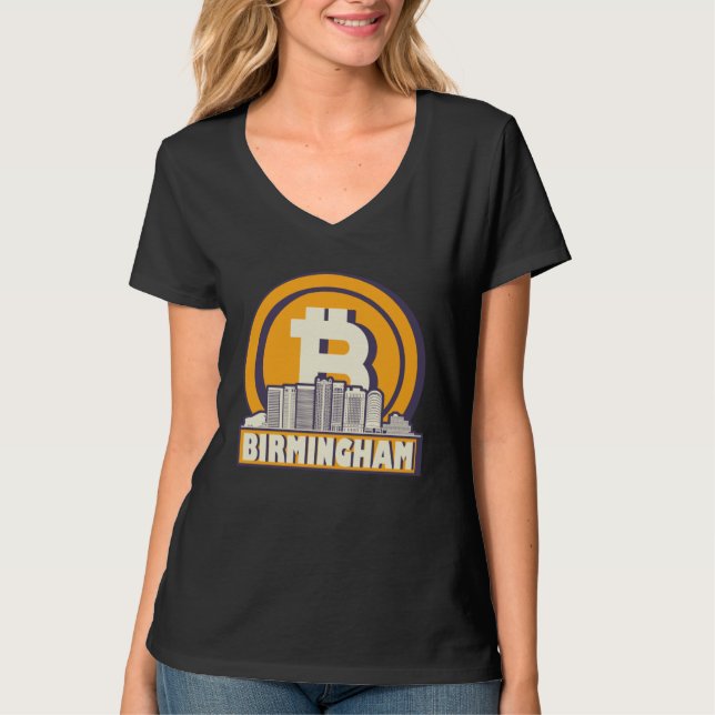 Camiseta Maximalista do Bitcoin de Birmingham (Frente)