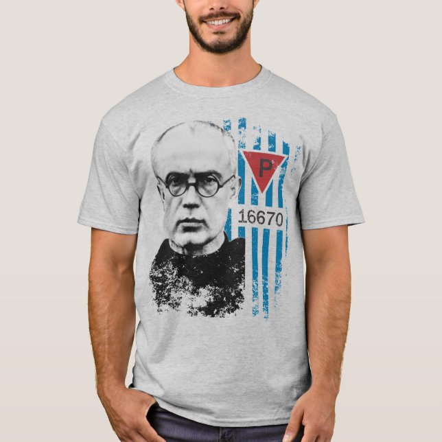 Camiseta Maximilian Kolbe (Frente)