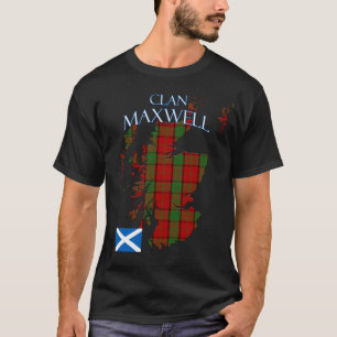 Camiseta Maxwell Scottish Clan Tartan Scotland
