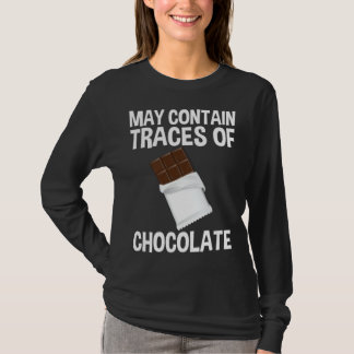 Camiseta May Contain Traces Of Chocolate
