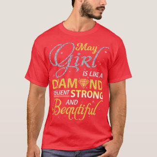 Camiseta May Girl Resilient Forte E Bonito Parto
