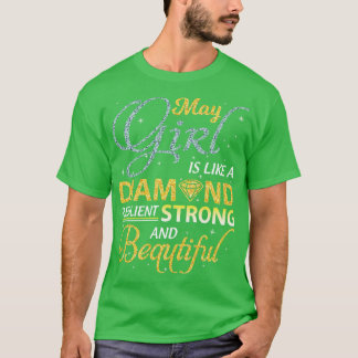 Camiseta May Girl Resilient Forte E Bonito Parto