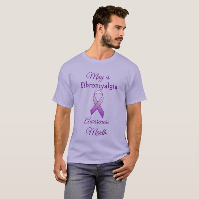 Camiseta May is Fibromialgia Awarness Montetra (Frente Completa)