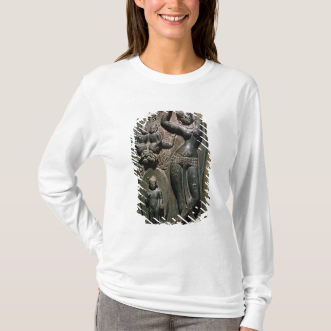 Camiseta Maya da rainha que dá o nascimento ao Buddha (Frente)