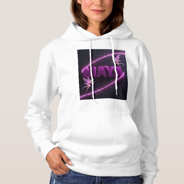 Camiseta Maya- Personalized Hoodie – Gift for Her (Frente)