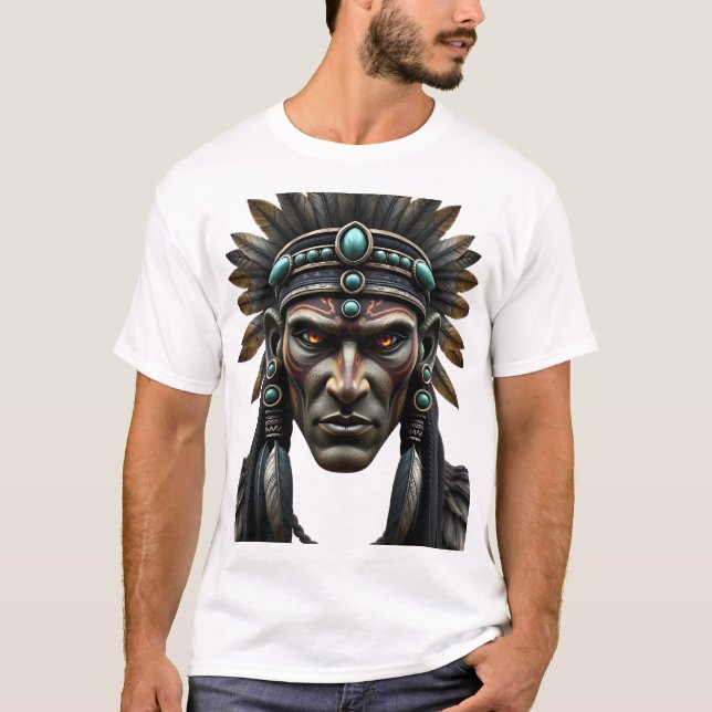 Camiseta Maya Priest Art (Frente)