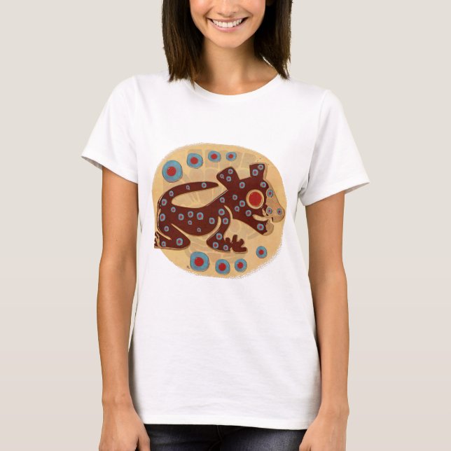 Camiseta Mayan Baby Jaguar ALL SHIRTS UNISEX (Frente)
