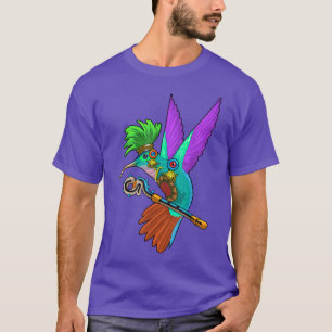 Camiseta Mayan Hummingbird Huitzilopochtli Aztec mitologia