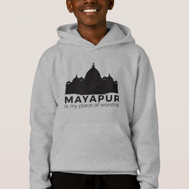Camiseta Mayapur é meu lugar de culto (Frente)