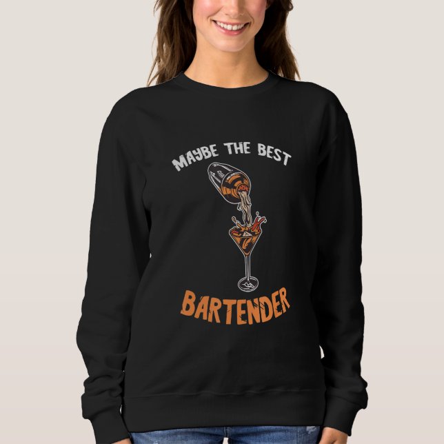Camiseta Maybe The Best Bartender Cocktail Intoxicologist M (Frente)