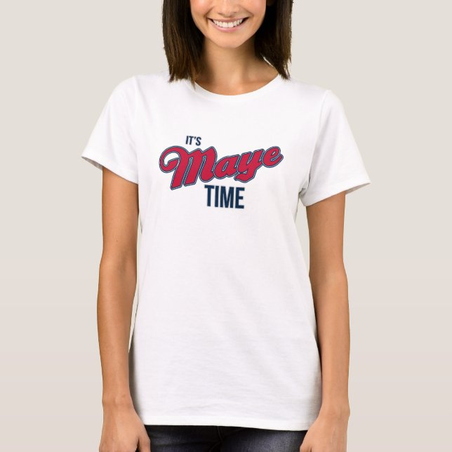 Camiseta Maye Fan Woman's Tee | Game Day Football (Frente)