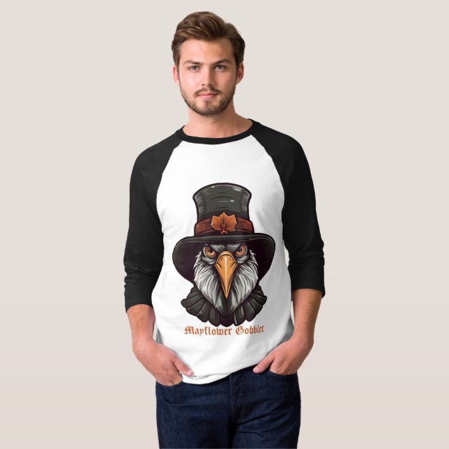 Camiseta Mayflower Gobbler (Frente Completa)