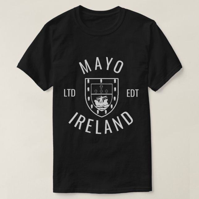 Camiseta Mayo Ireland County Pride Gaelic Football and Hurl (Frente do Design)