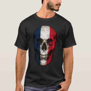 Camiseta Mayotte Flag Skull Maorais Roots Patriótico Ortoso