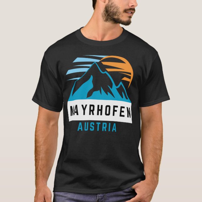 Camiseta Mayrhofen - Áustria - Esqui E Snowboard S (Frente)