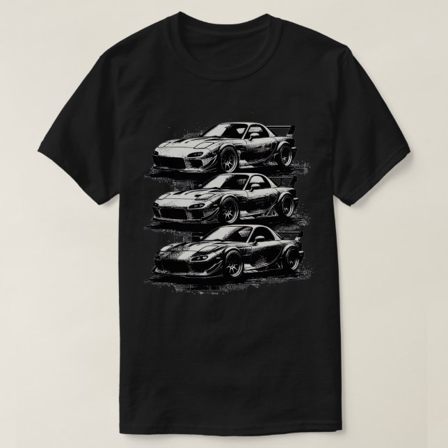 Camiseta Mazda RX7 7 (Frente do Design)