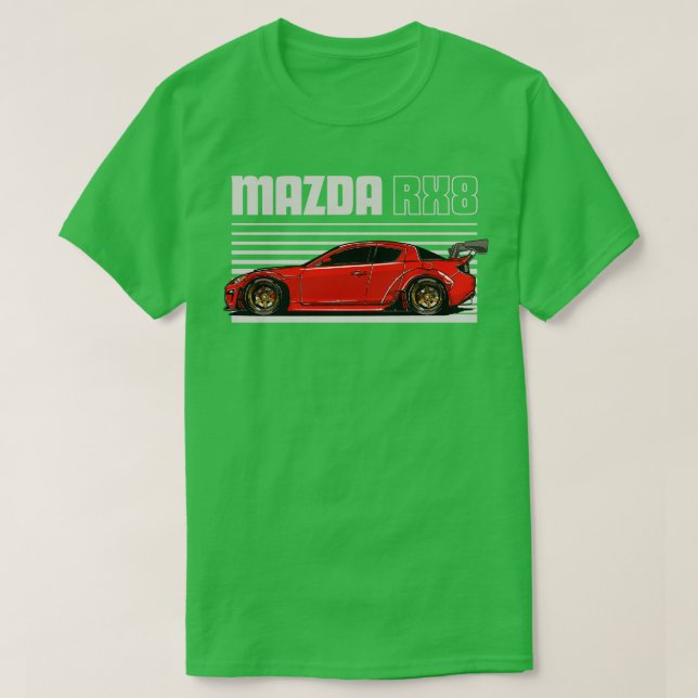 CAMISETA MAZDA RX8 (Frente do Design)