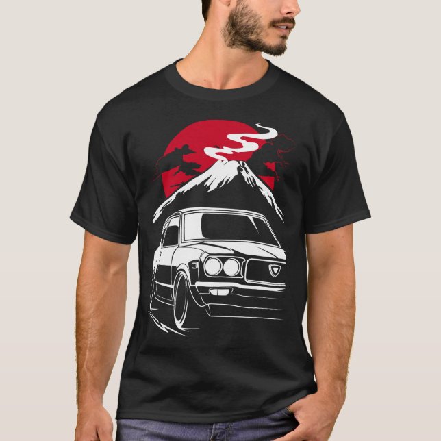 Camiseta Mazda RX-3 Savanna GT Fuji (Frente)