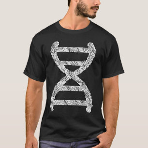 Camiseta Maze Quebra-cabeça Labyrinth DNA