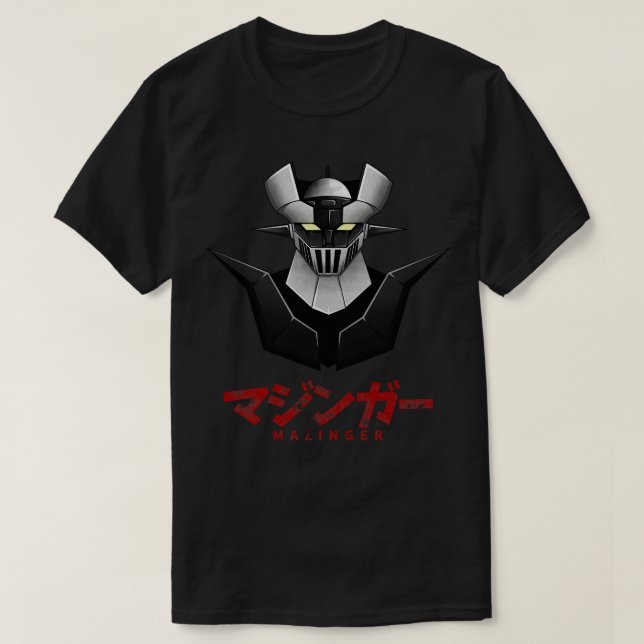 CAMISETA MAZINGER (Frente do Design)