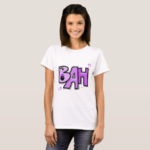 Camiseta Mazipoodles Bah Humbug 3D Roxo